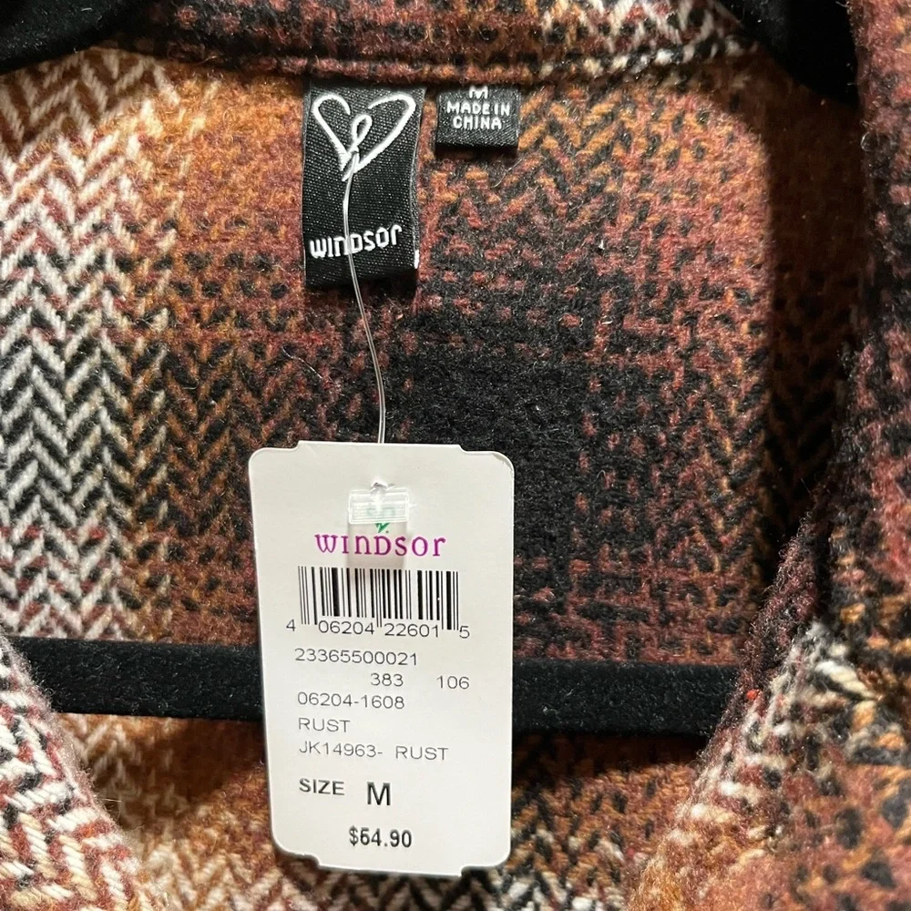 Windsor Plaid Shacket - Picture 2 of 3